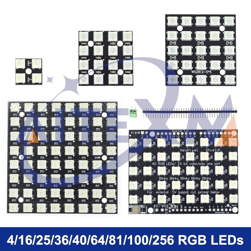 Rgb Led Matrix 8X8 - Modulo WS2812 5050 RGB 4x4 8x8