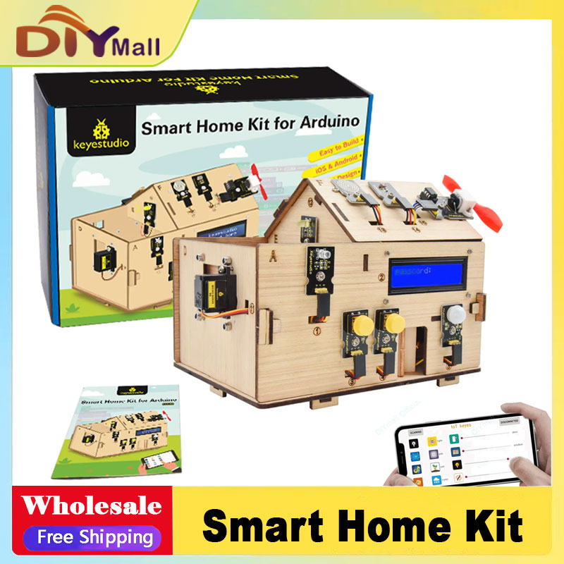 Home Automation With Arduino - Keyestudio Smart IoT Home Kit con