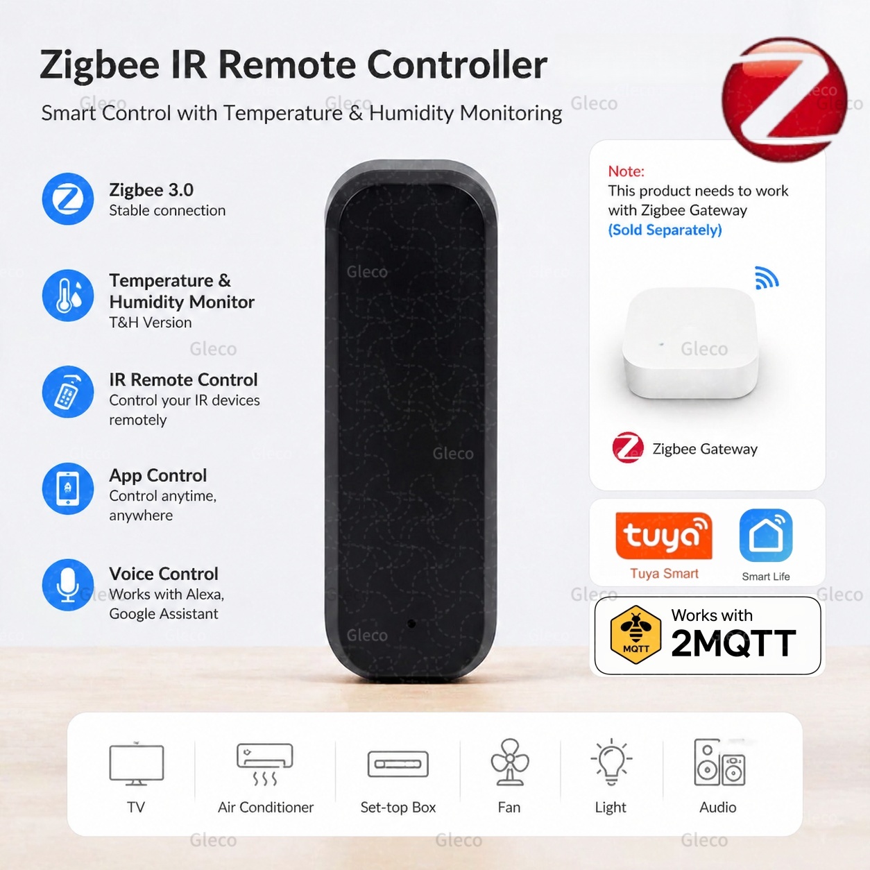 Ir Blaster Universal - Telecomando IR Intelligente Zigbee, Controllo Remoto