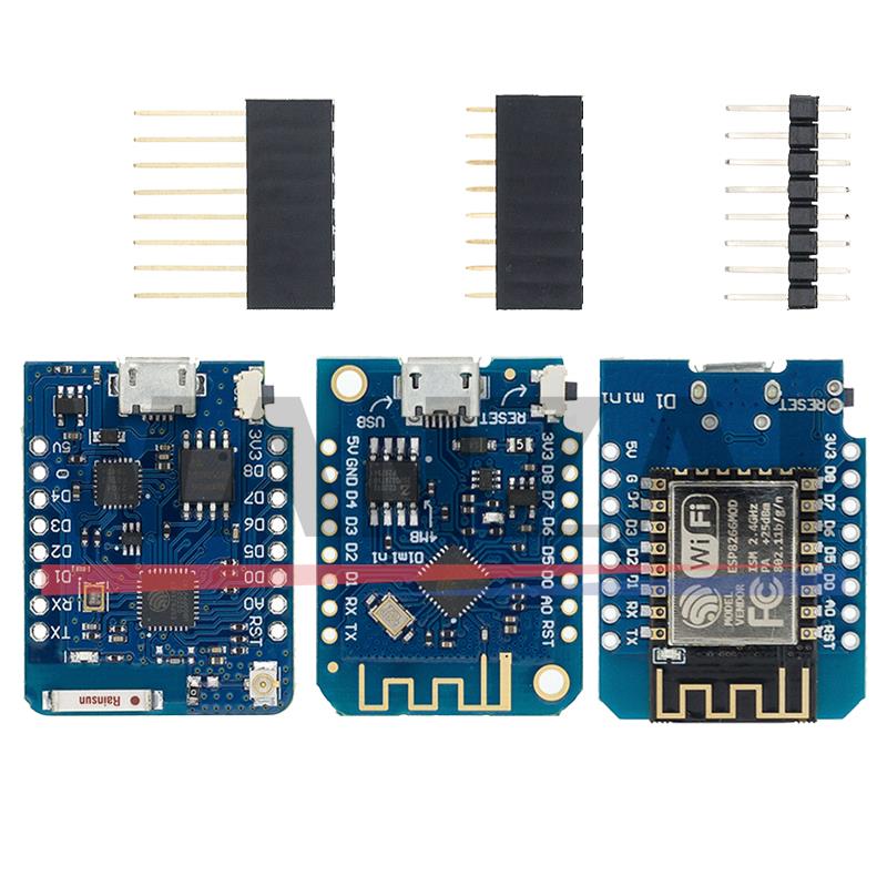 Esp8266 Nodemcu Board - WeMos D1 Mini Pro V3.0.0 byte