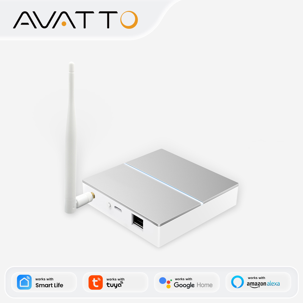 Home Automation Technology - AVATTO Tuya ZigBee Gateway con antenna