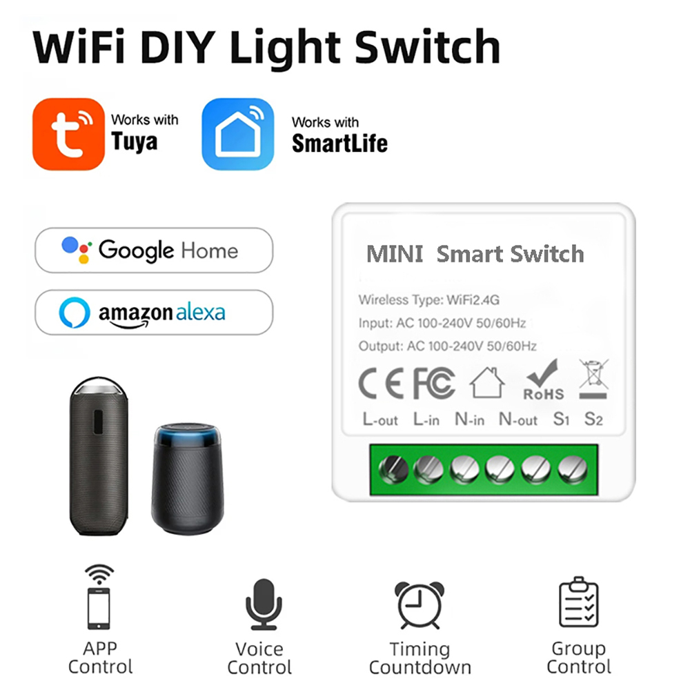Home Automation Ideas - Controllo bidirezionale Tuya Mini 16A WiFi