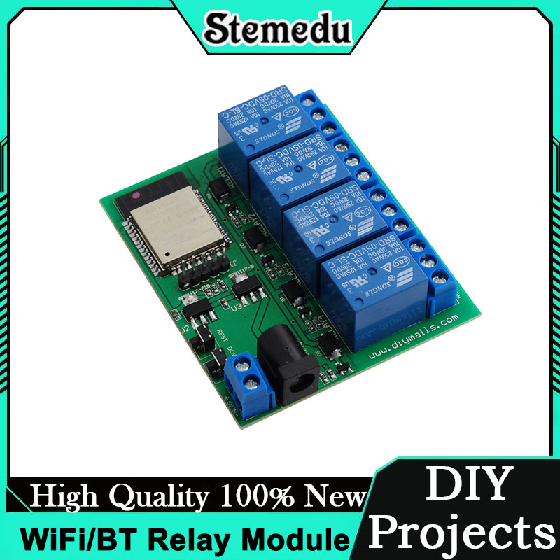 Iot Diy Home Automation - Modulo relè WiFi/Bluetooth a 4 canali