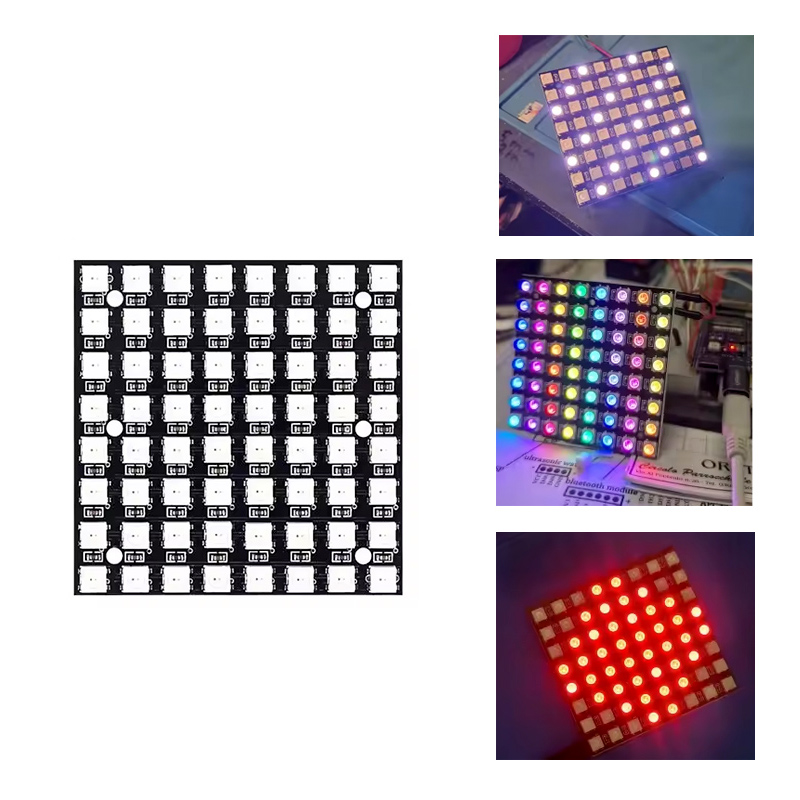 Rgb Led Matrix 8X8 - Modulo Matrice LED WS2812 5050 RGB