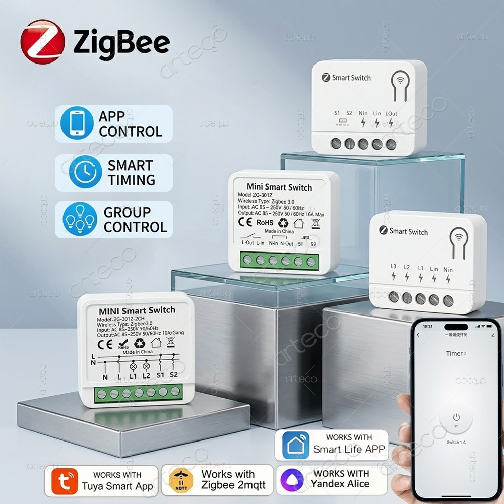 Smart Home Automation Diy - Modulo Interruttore Intelligente Mini DIY Tuya