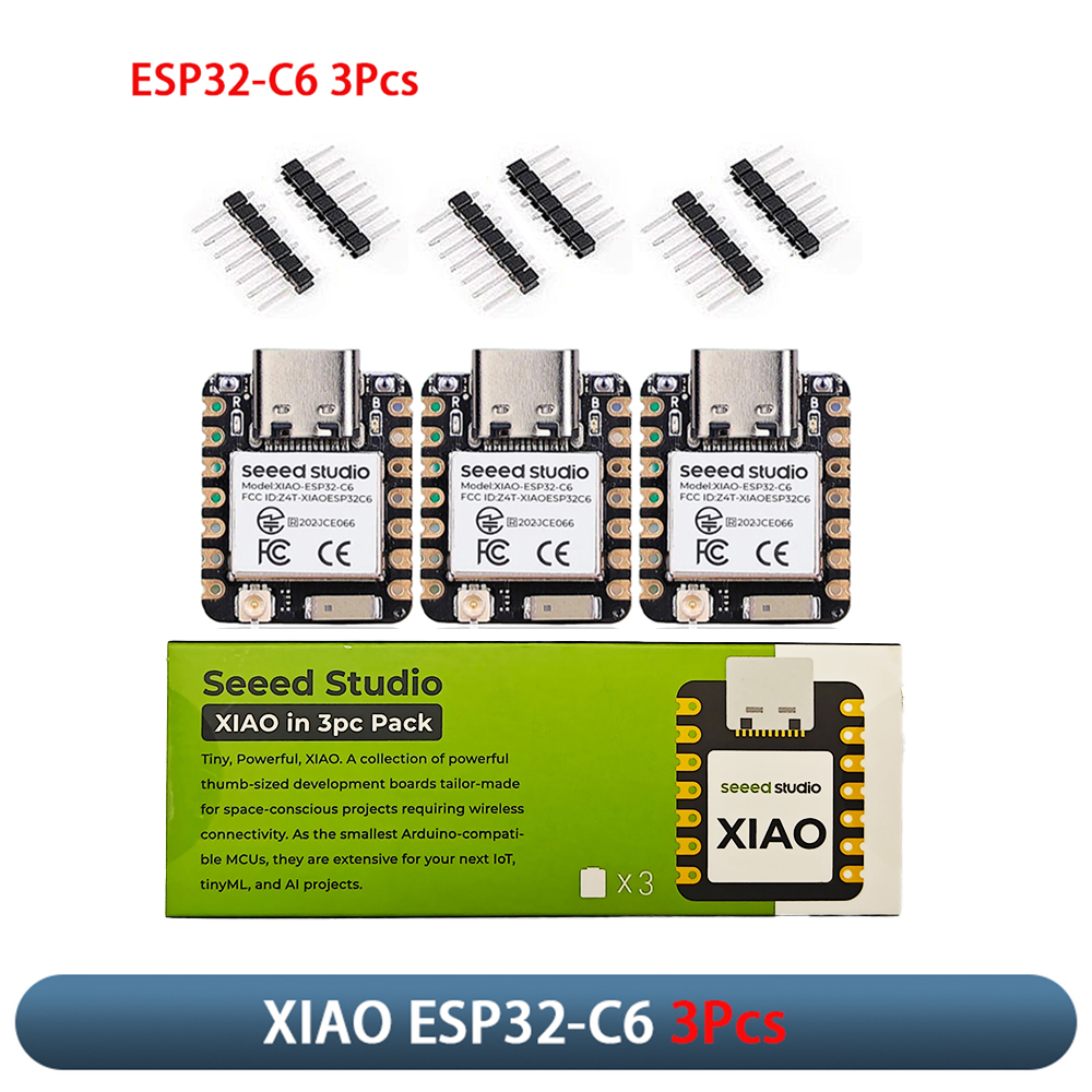 Home Automation With Arduino - XIAO ESP32-C6 3Pcs Scheda di Sviluppo