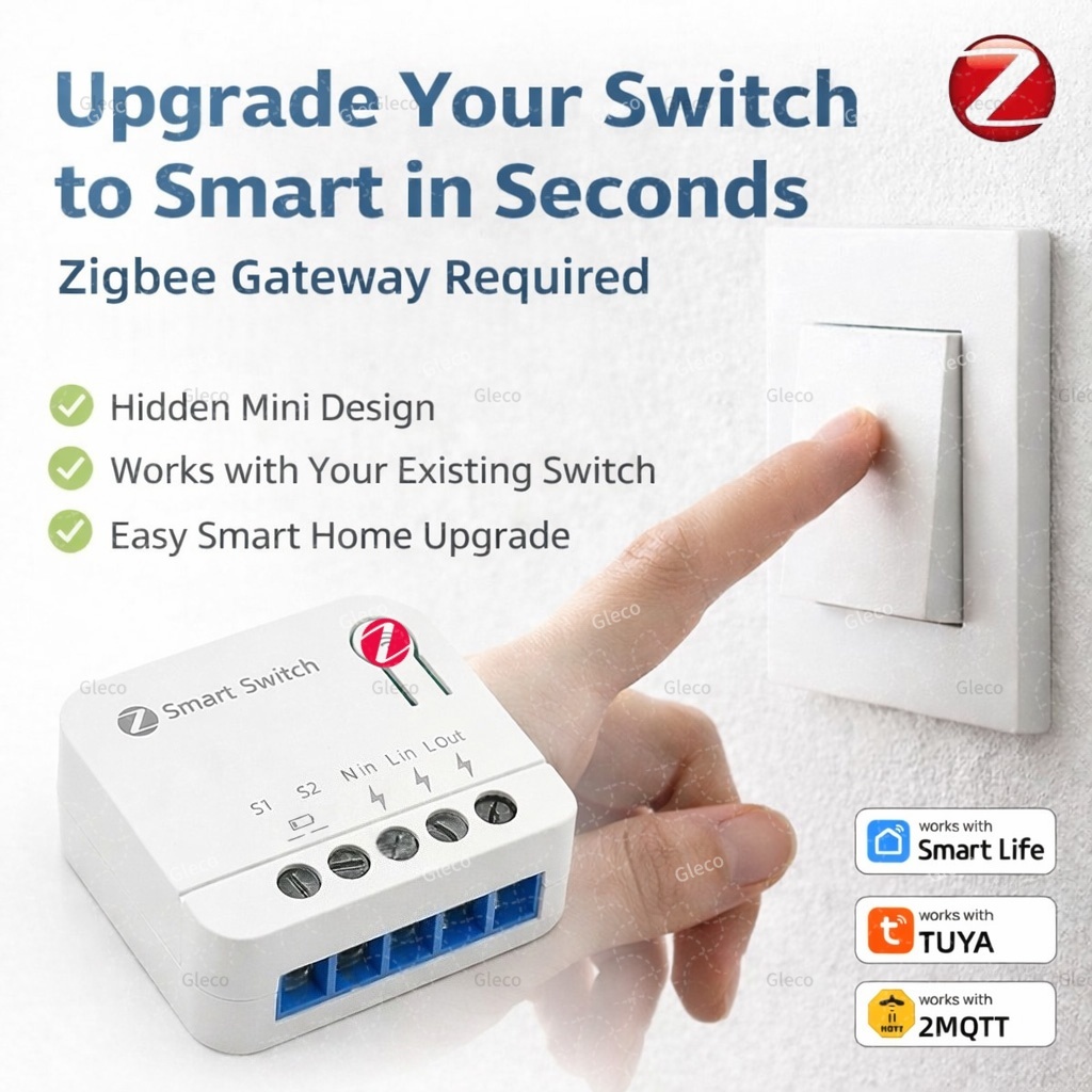 Diy Home Automation Hub - Modulo Interruttore Intelligente ZigBee Tuya Mini