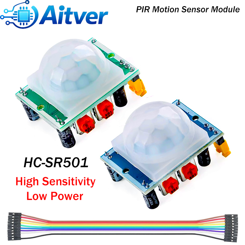 Motion Sensor Pir Wired - Modulo sensore di movimento PIR HC-SR501