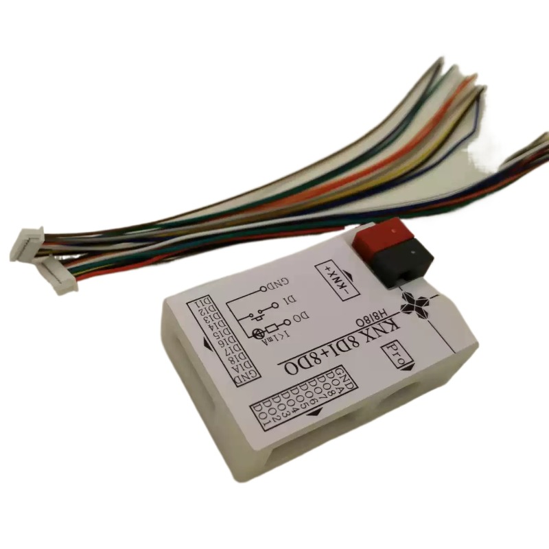 Diy Knx Home Automation - Modulo di Input/Output KNX 8DI+8DO H8I8O,