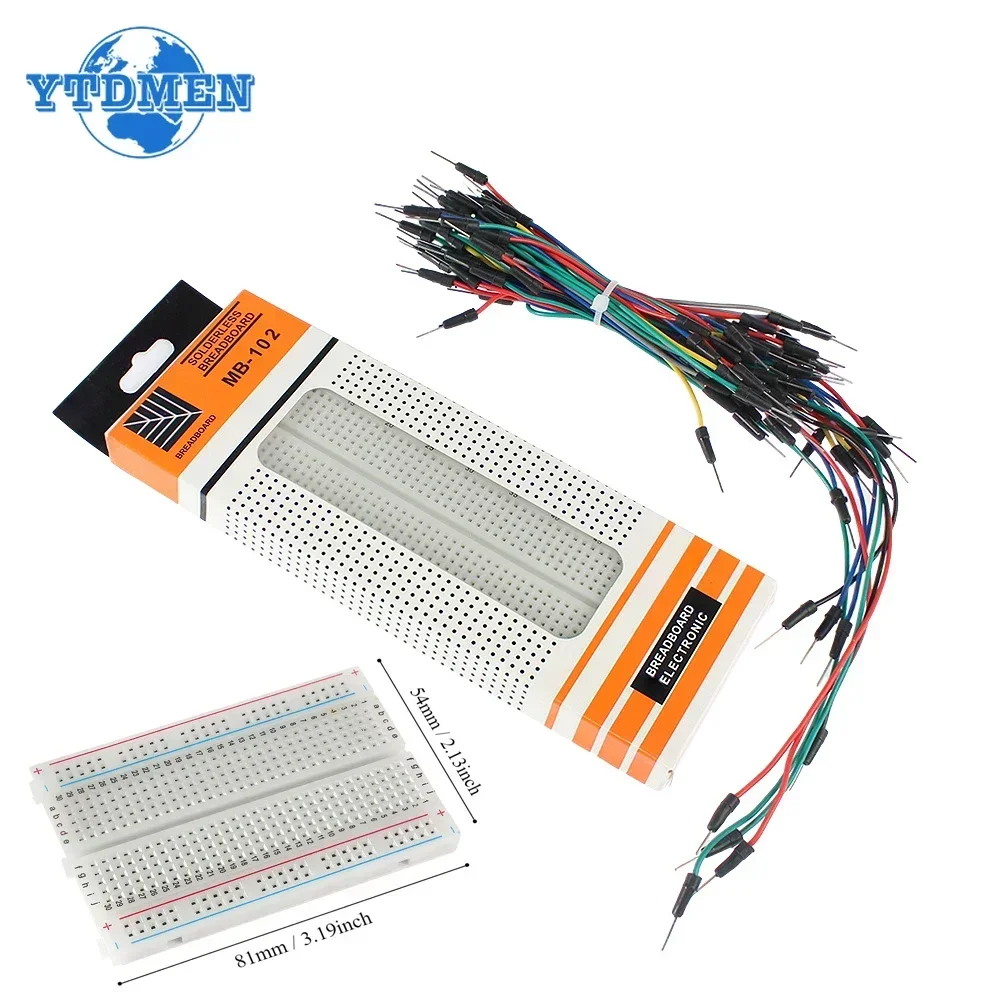 Esp8266 Nodemcu Board - MB-102 Tagliere 400 830 Punti Senza