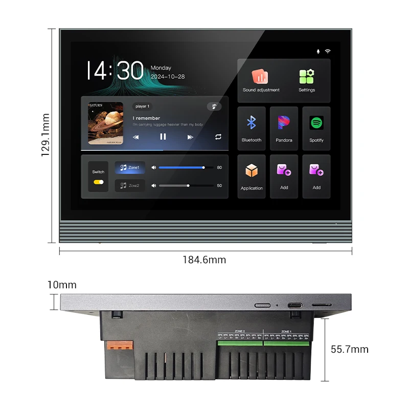 Home Automation System Design - Nuovo Design: Altoparlante Smart da 7