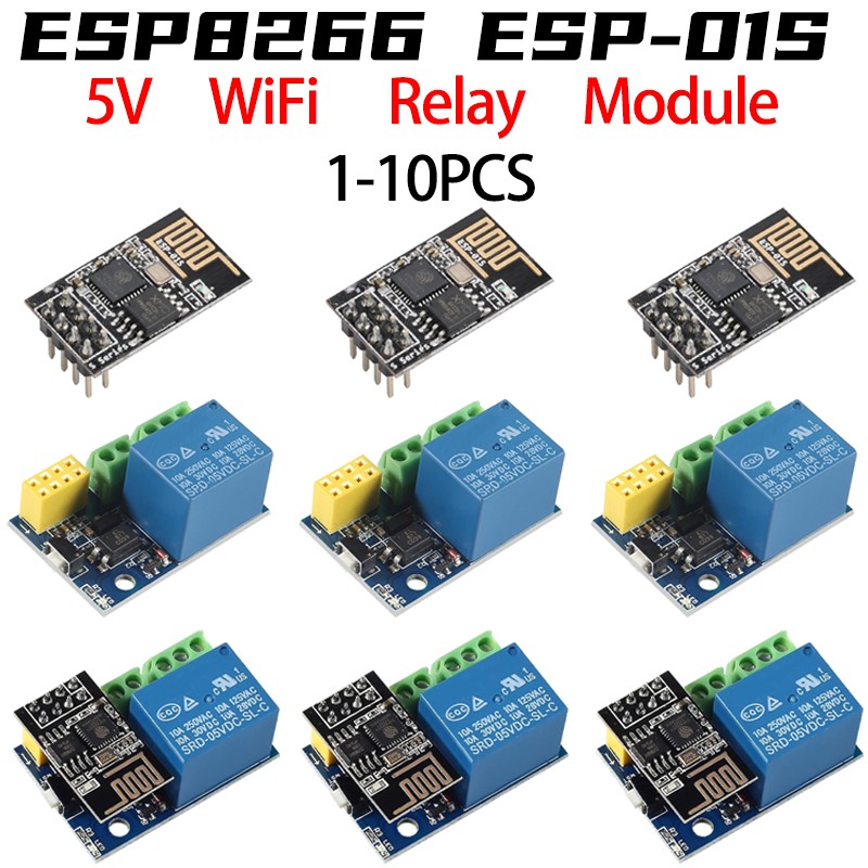 Home Automation With Arduino - Modulo Relè WiFi ESP8266 ESP-01 ESP-01S