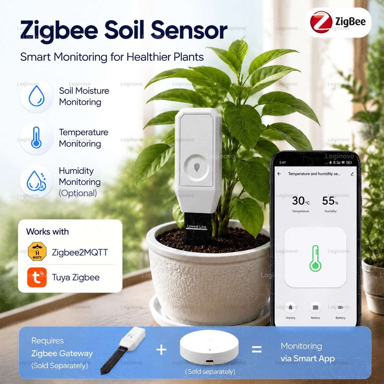 Home Automation Ideas - Tester di Umidità del Suolo Tuya