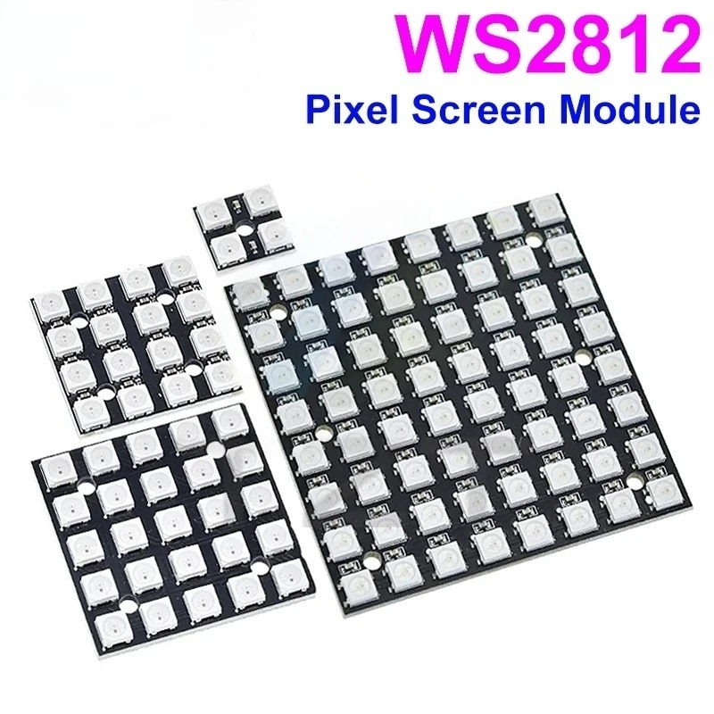 Rgb Led Matrix 8X8 - NUOVO WS2812 LED 5050 RGB 8x8