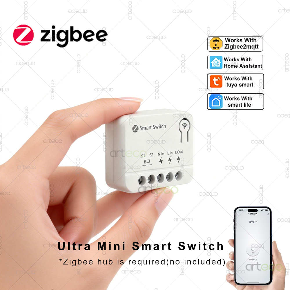 Home Automation Ideas - Modulo Interruttore Intelligente Zigbee Mini Fai-da-Te