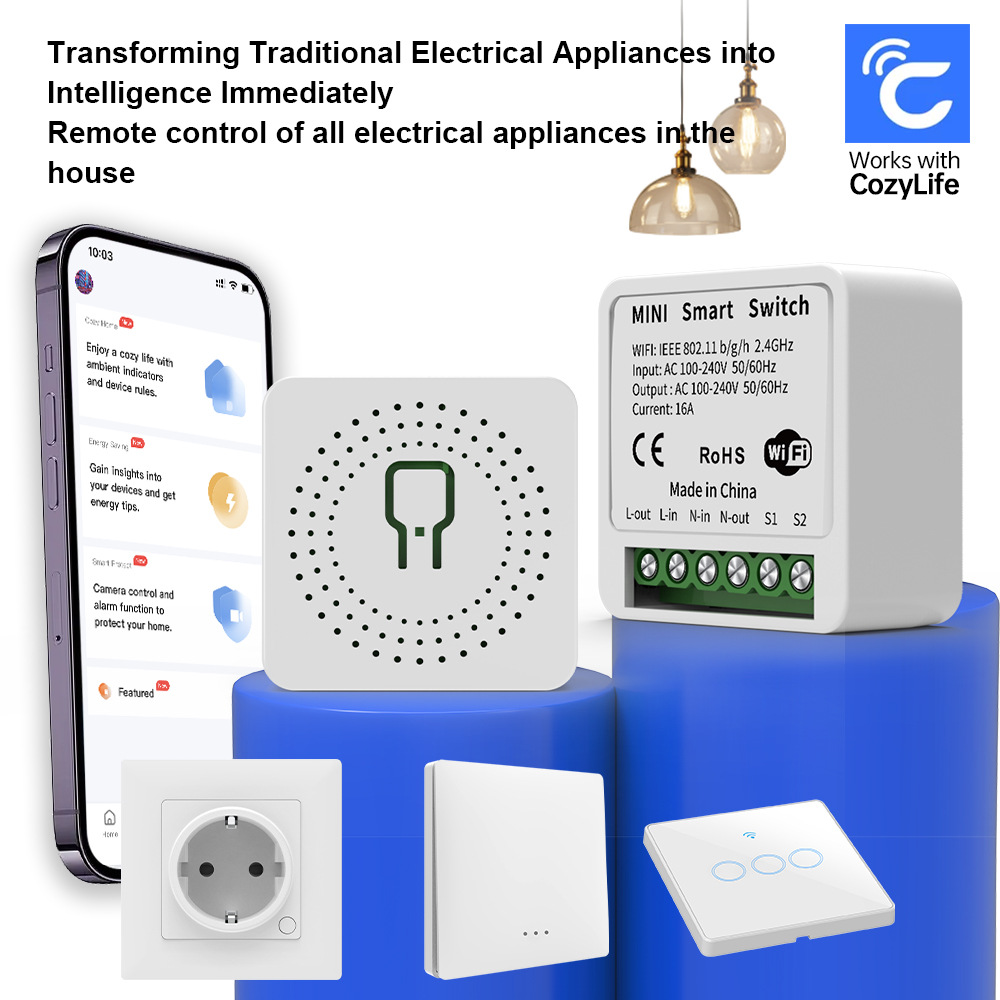 Interruttore WiFi Mini Intelli - Home Automation Technology recensione e prezzo