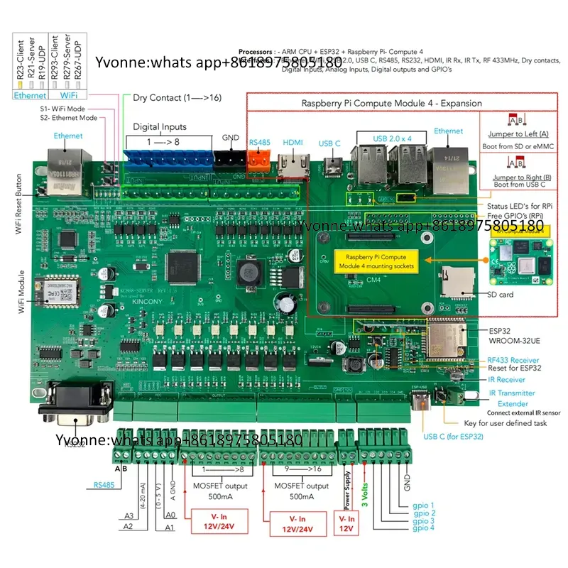 KC868-Server Controller Intell - Diy Home Automation Server recensione e prezzo