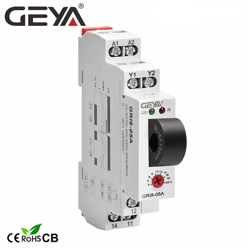 GEYA GRI8-05 Relè di monitorag - Shelly Relay Module recensione e prezzo