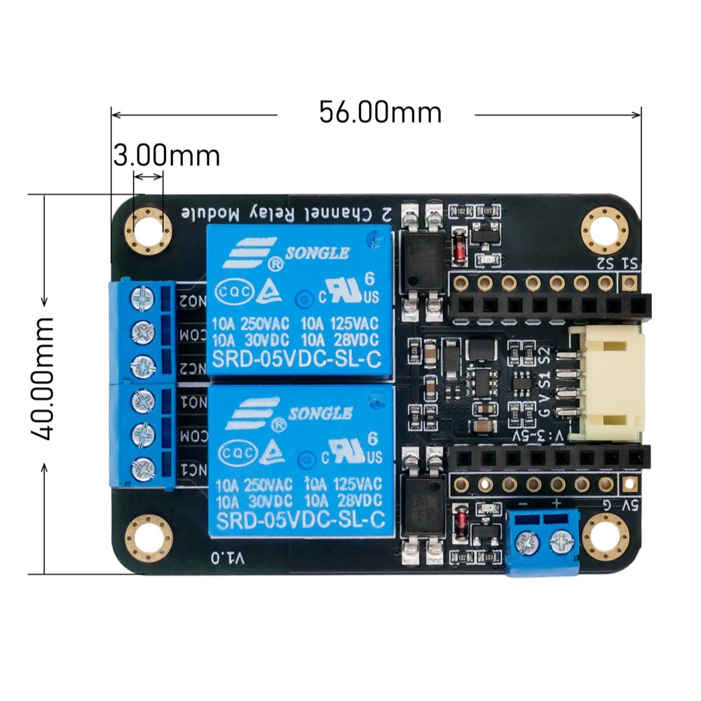 Modulo Relè a 2 Canali per Dom - Home Automation With Arduino recensione e prezzo