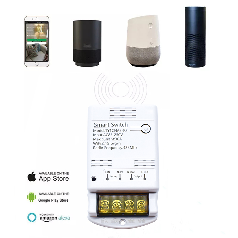 Modulo relè Wifi 30A 85-250V 2 - Home Automation Ideas recensione e prezzo