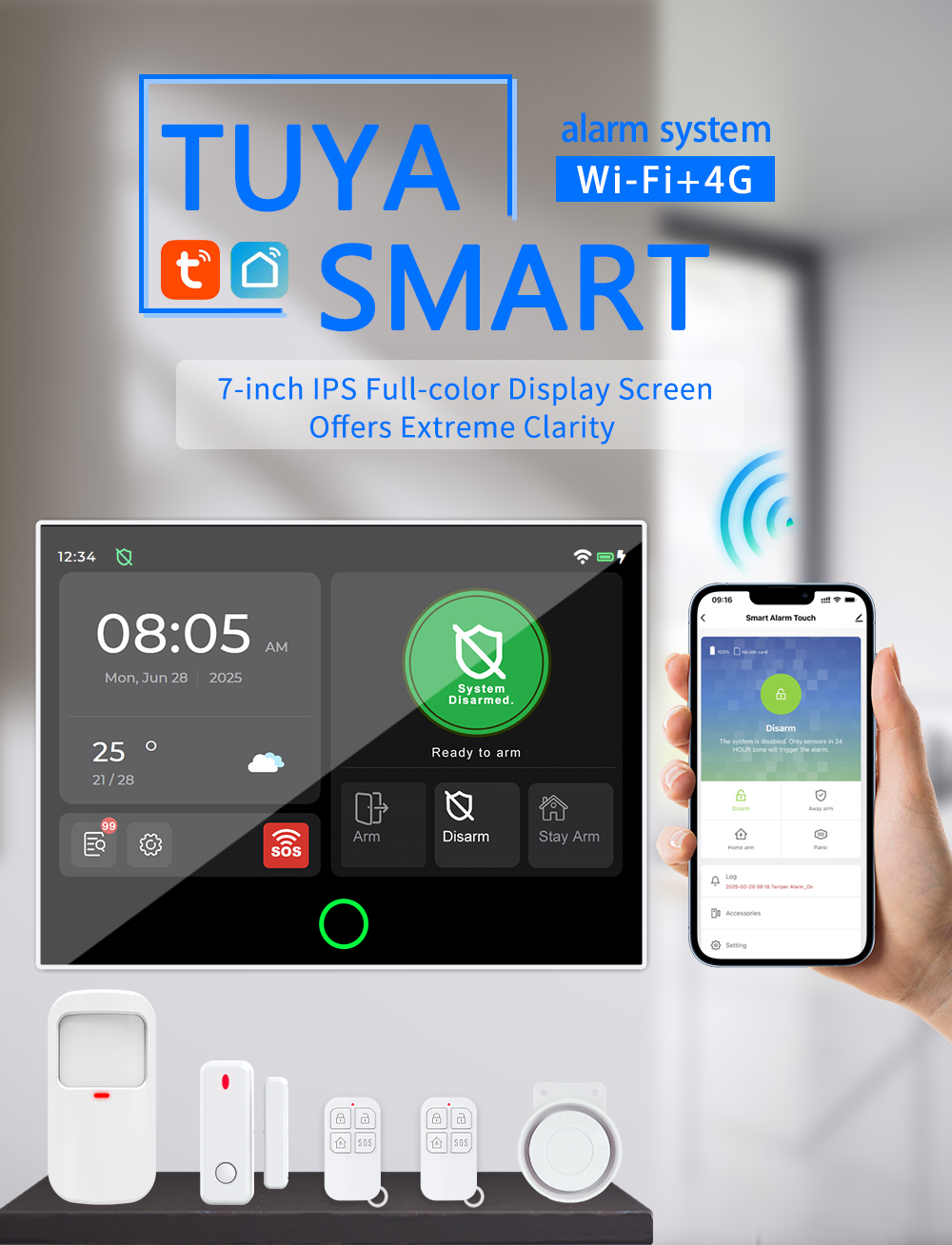 Nuovo arrivo sistema WiFi 4G t - Motion Sensor Pir Wired recensione e prezzo