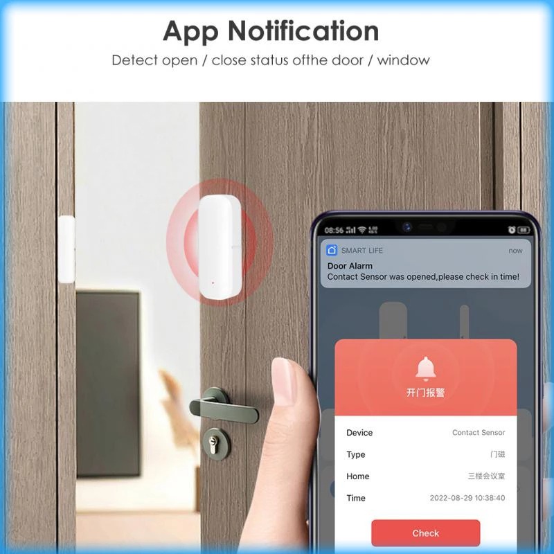 Sensore Wi-Fi Tuya per Porte e - Home Automation Technology recensione e prezzo