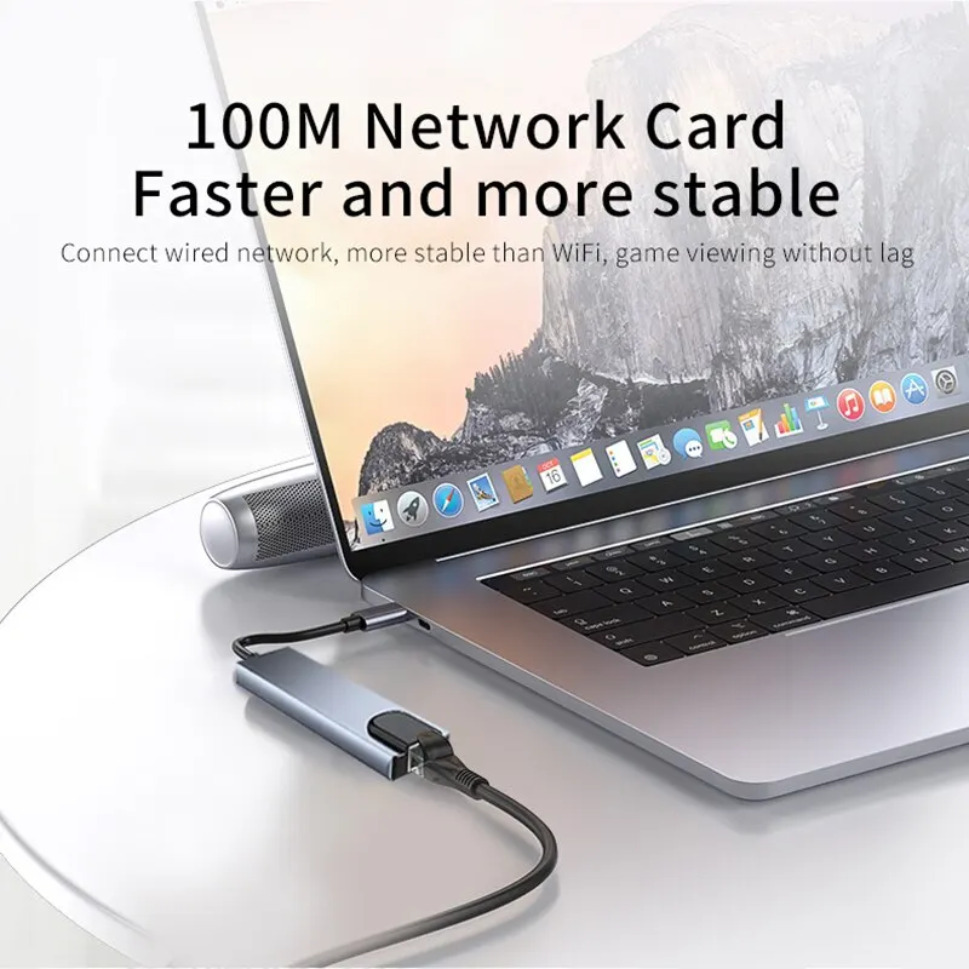 Hub Adattatore USB 8 in 1 Type - Home Assistant Sd recensione e prezzo