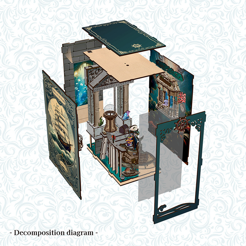 Puzzle 3D in Legno Fai-da-Te,  - Home Automation Diy Kit recensione e prezzo