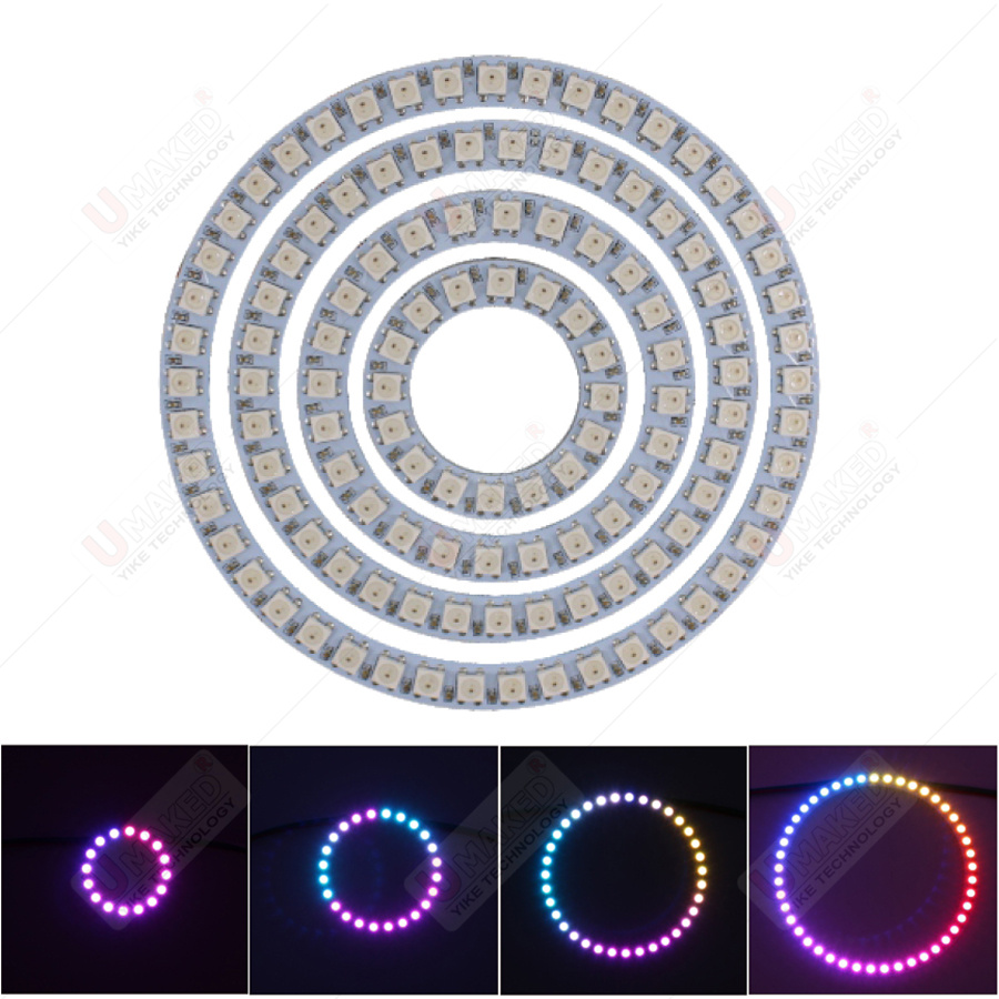 2 pz WS2812B Luci di pannello  - Rgb Led Matrix 8X8 recensione e prezzo