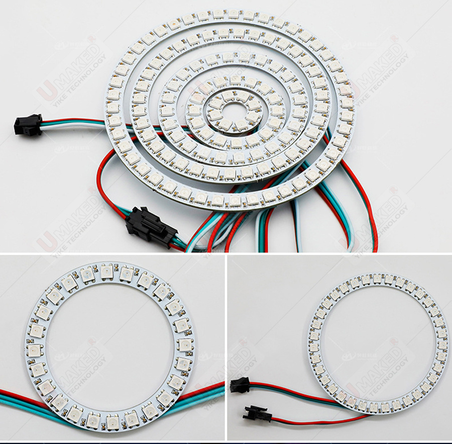 2 pz WS2812B Luci di pannello  - Rgb Led Matrix 8X8 recensione e prezzo