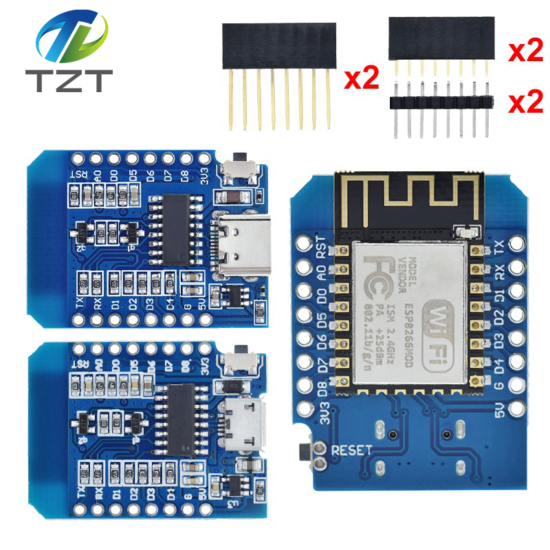 WeMos D1 Mini Pro V3.0 NodeMcu - Esp8266 Nodemcu Board recensione e prezzo