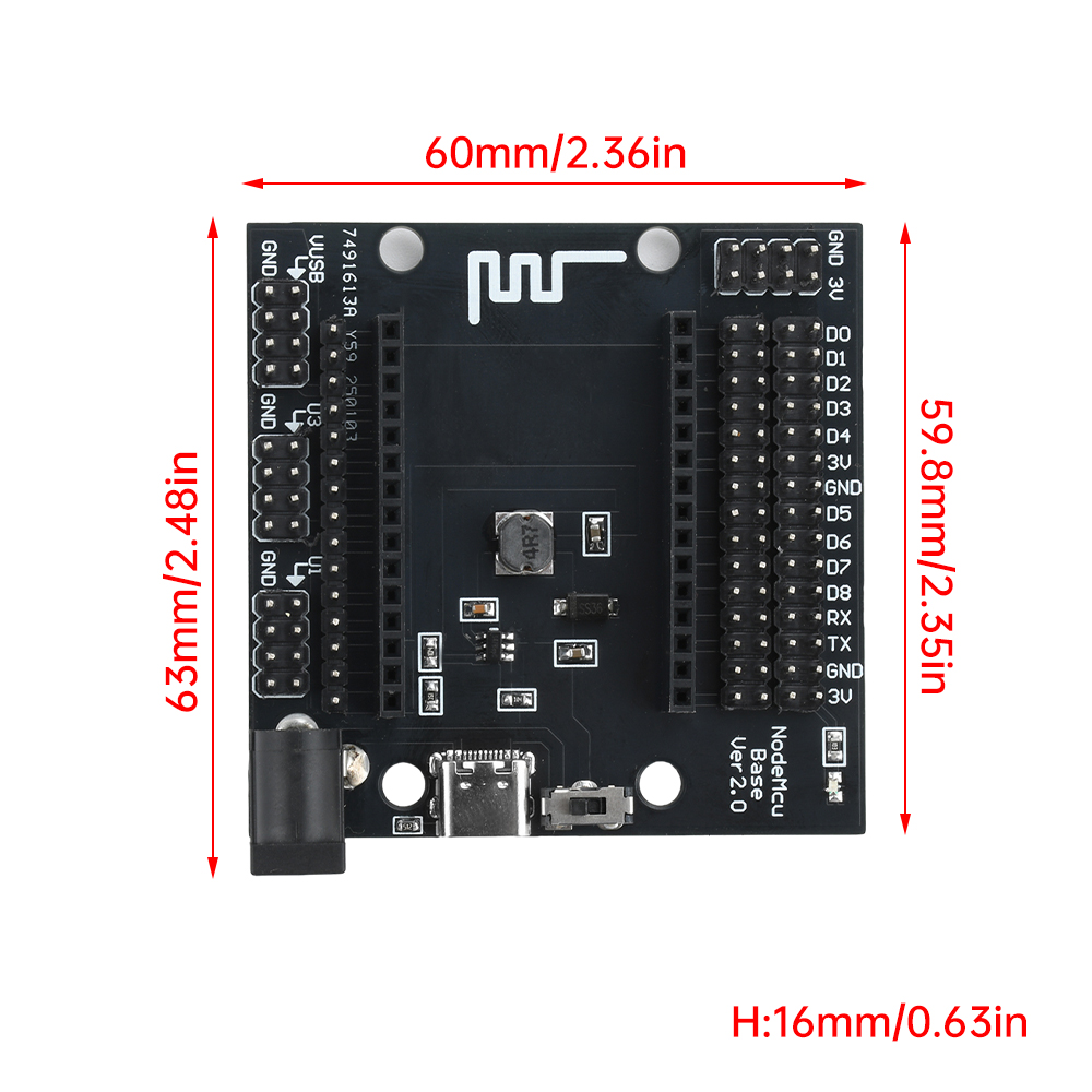 Scheda Base NodeMcu ESP8266 pe - Esp8266 Nodemcu Board recensione e prezzo