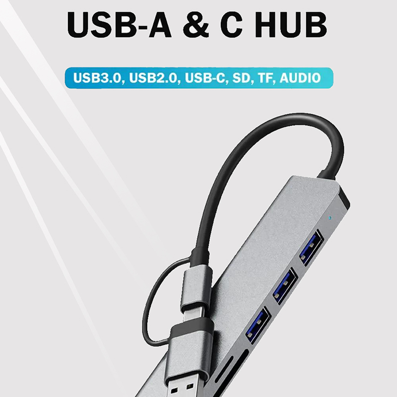 Hub USB Type-C 8 in 1, splitte - Home Assistant Sd recensione e prezzo