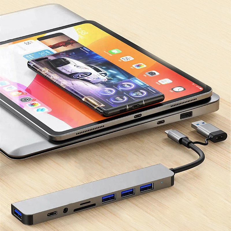 Hub USB Type-C 8 in 1, splitte - Home Assistant Sd recensione e prezzo