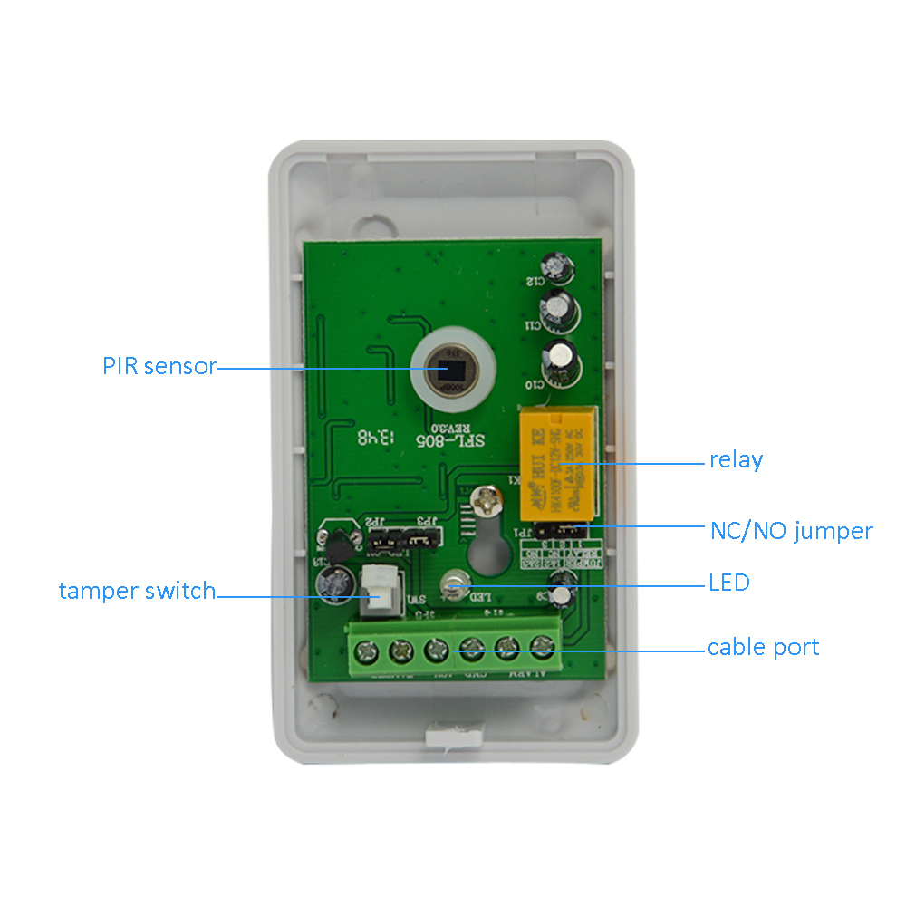 1 pz sensore di movimento PIR  - Motion Sensor Pir Wired recensione e prezzo