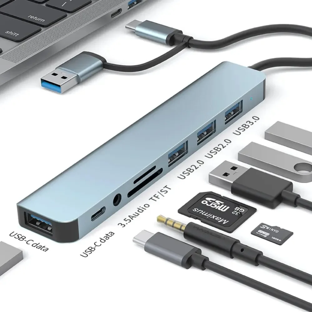 Hub USB-C 8 in 2 con lettore d - Home Assistant Sd recensione e prezzo