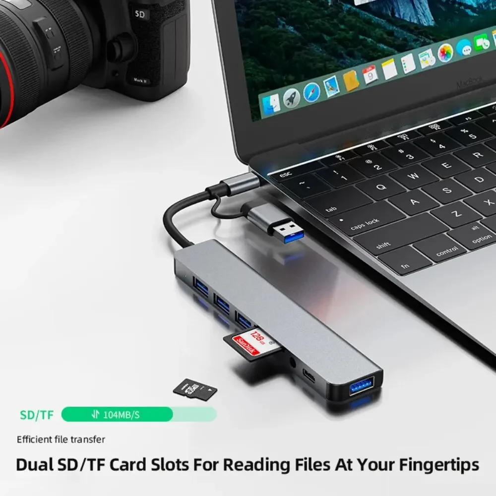 Hub USB-C 8 in 2 con lettore d - Home Assistant Sd recensione e prezzo