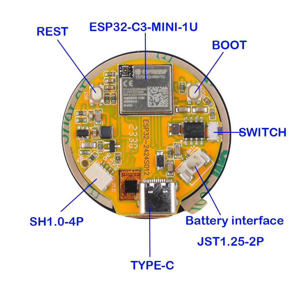 Display ESP32 da 1,28 Pollici, - Home Automation With Arduino recensione e prezzo