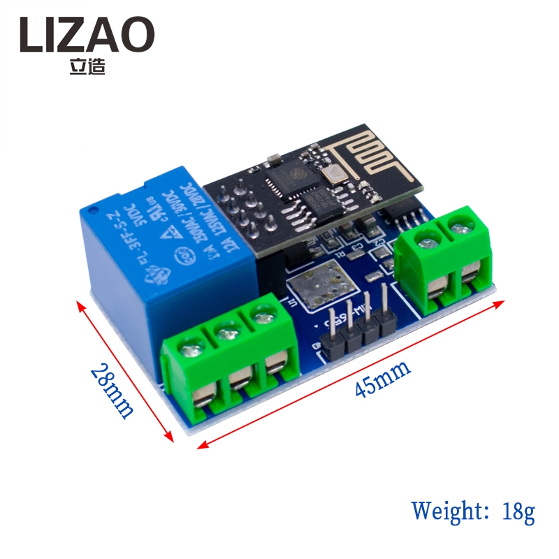 Modulo Relè WiFi IoT LIZAO ESP - Home Automation With Arduino recensione e prezzo