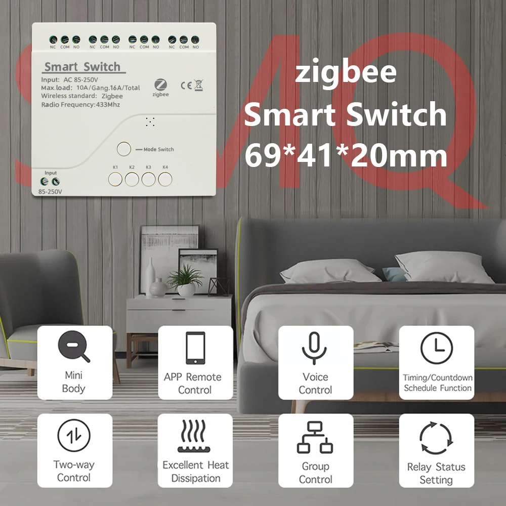 Zigbee Smart Switch Modulo Rel - Home Automation Technology recensione e prezzo