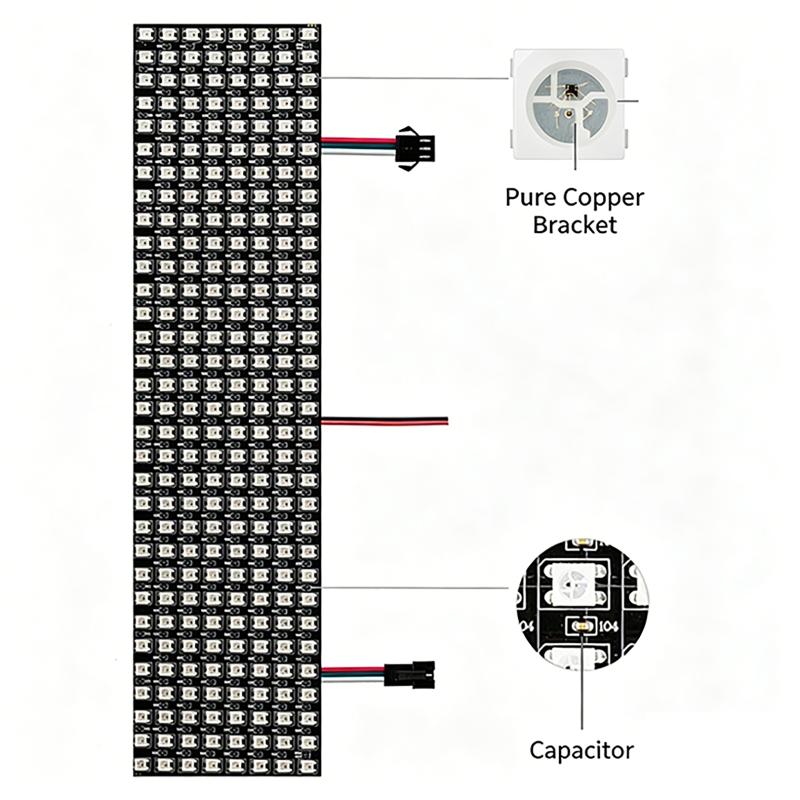 Modulo Pixel Intelligente WS28 - Rgb Led Matrix 8X8 recensione e prezzo