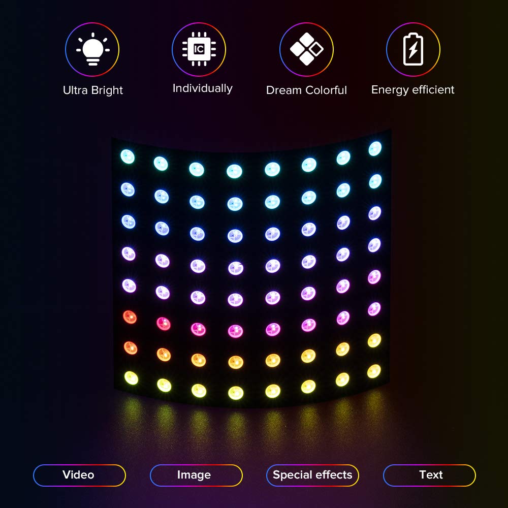 Modulo matrice LED WS2812 LED  - Rgb Led Matrix 8X8 recensione e prezzo