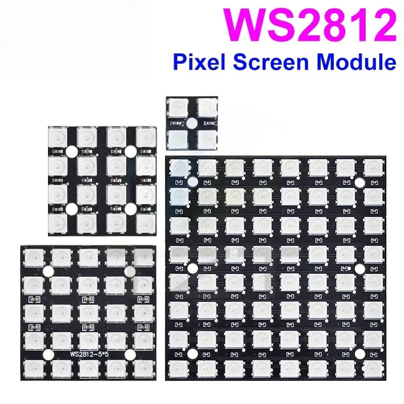 NUOVO WS2812 LED 5050 RGB 8x8  - Rgb Led Matrix 8X8 recensione e prezzo