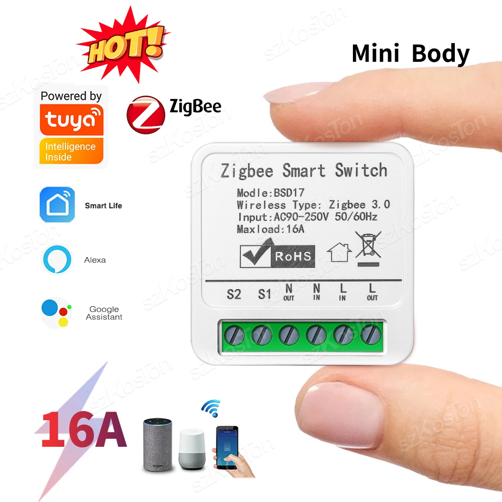16A Tuya ZigBee Modulo Smart S - Diy Home Automation Hub recensione e prezzo